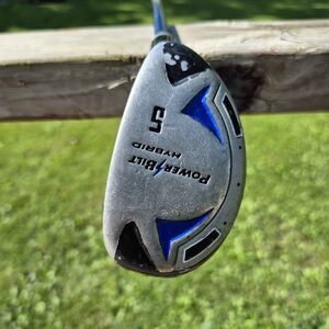 Junior Intech Driver & Powerbilt 5 Hybrid Bundle - Graphite - RH - 32"
